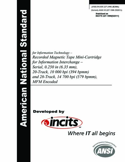 Standards PDF Cover Page